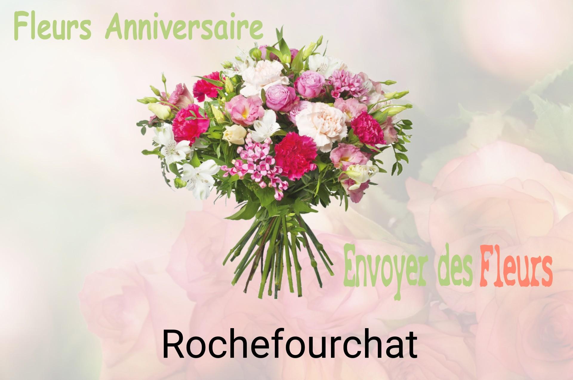 Bouquet de fleurs d’anniversaire livré à Rochefourchat
