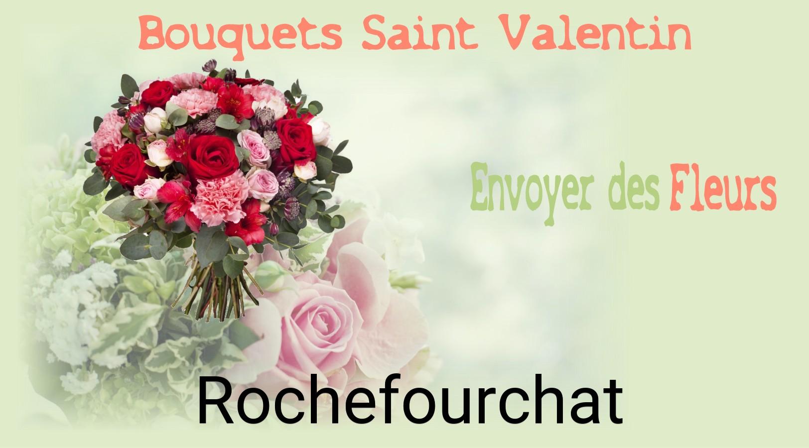 Roses de Saint-Valentin livrées à Rochefourchat
